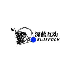 深蓝互动 logo