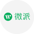 微派 logo