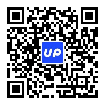 UP简历微信公众号二维码